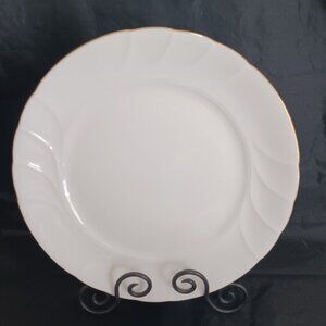 Mikasa Wedding Band Gold 12.25” Round Large Serving Platter L9709 NEW!